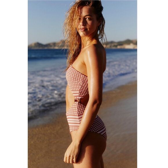 Free People x FELLA Zander Full Piece Swimsuit - Picture 3 of 5